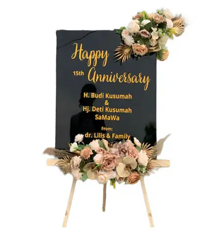 Papan Bunga Akrilik Lumbungkerep